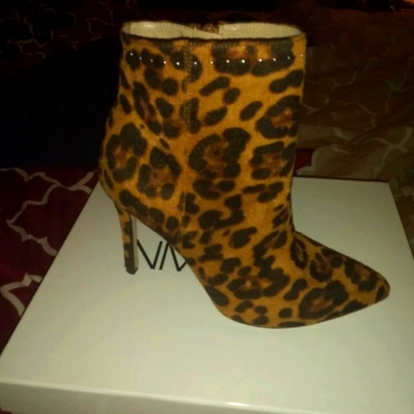Leopard booties - Picture 1 of 4
